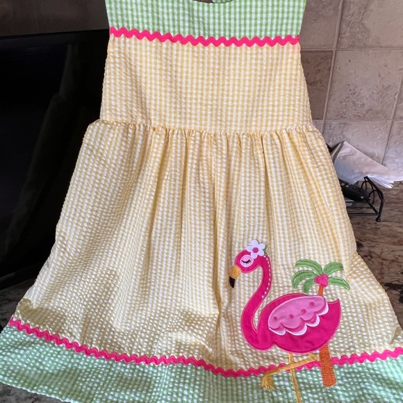 Get beach ready with flamingo dress - Picture 1 of 3